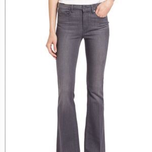 Paige High Rise Laurel Canyon 32"- Ash Black Size 30 NEW Flare